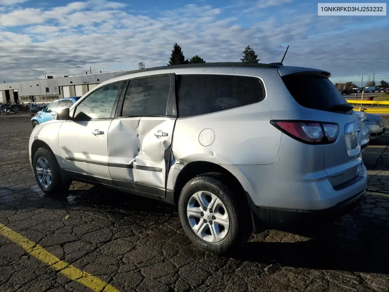 1GNKRFKD3HJ253232 2017 Chevrolet Traverse Ls
