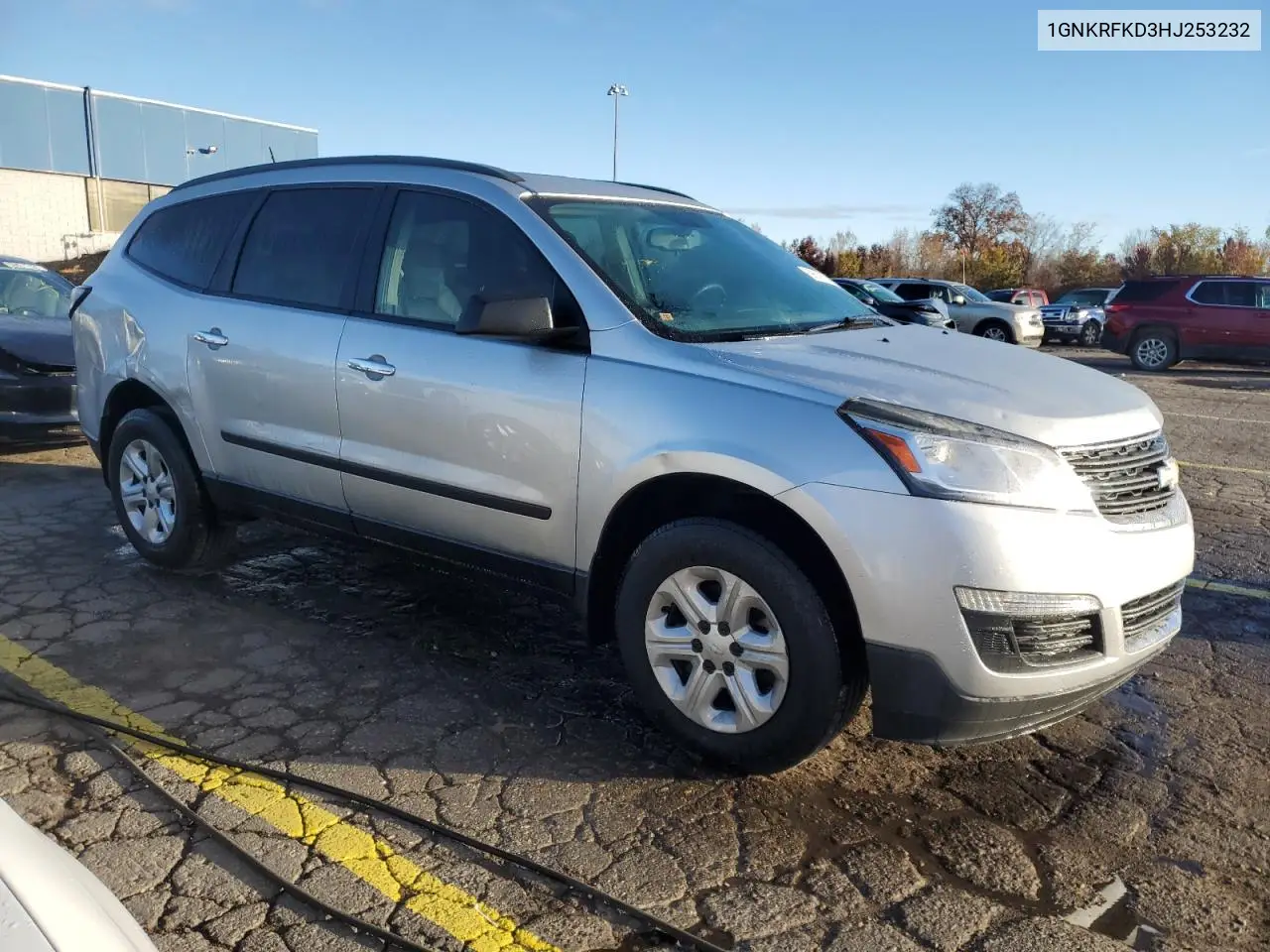 1GNKRFKD3HJ253232 2017 Chevrolet Traverse Ls