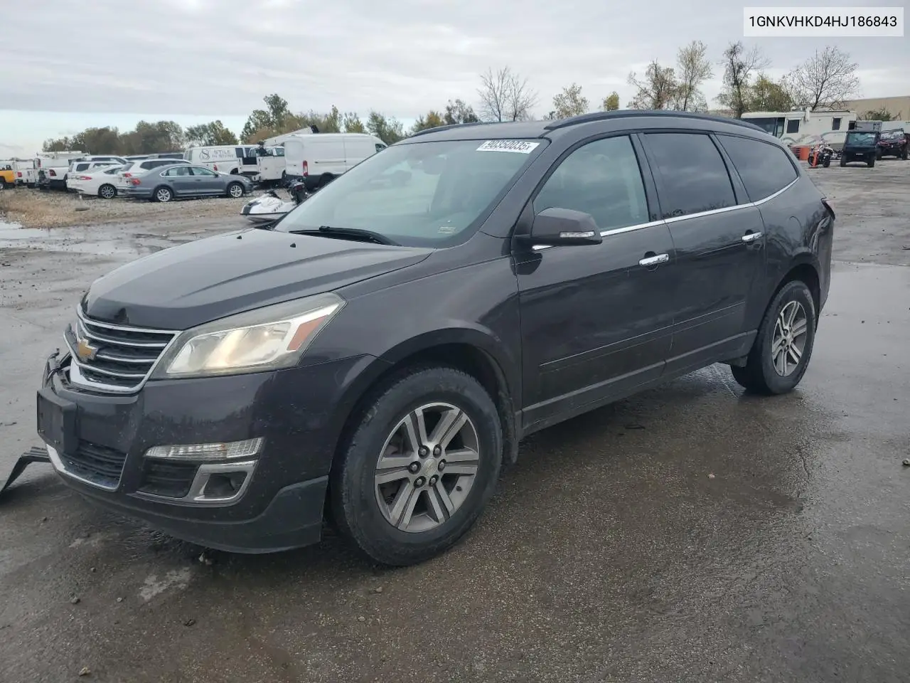 1GNKVHKD4HJ186843 2017 Chevrolet Traverse Lt