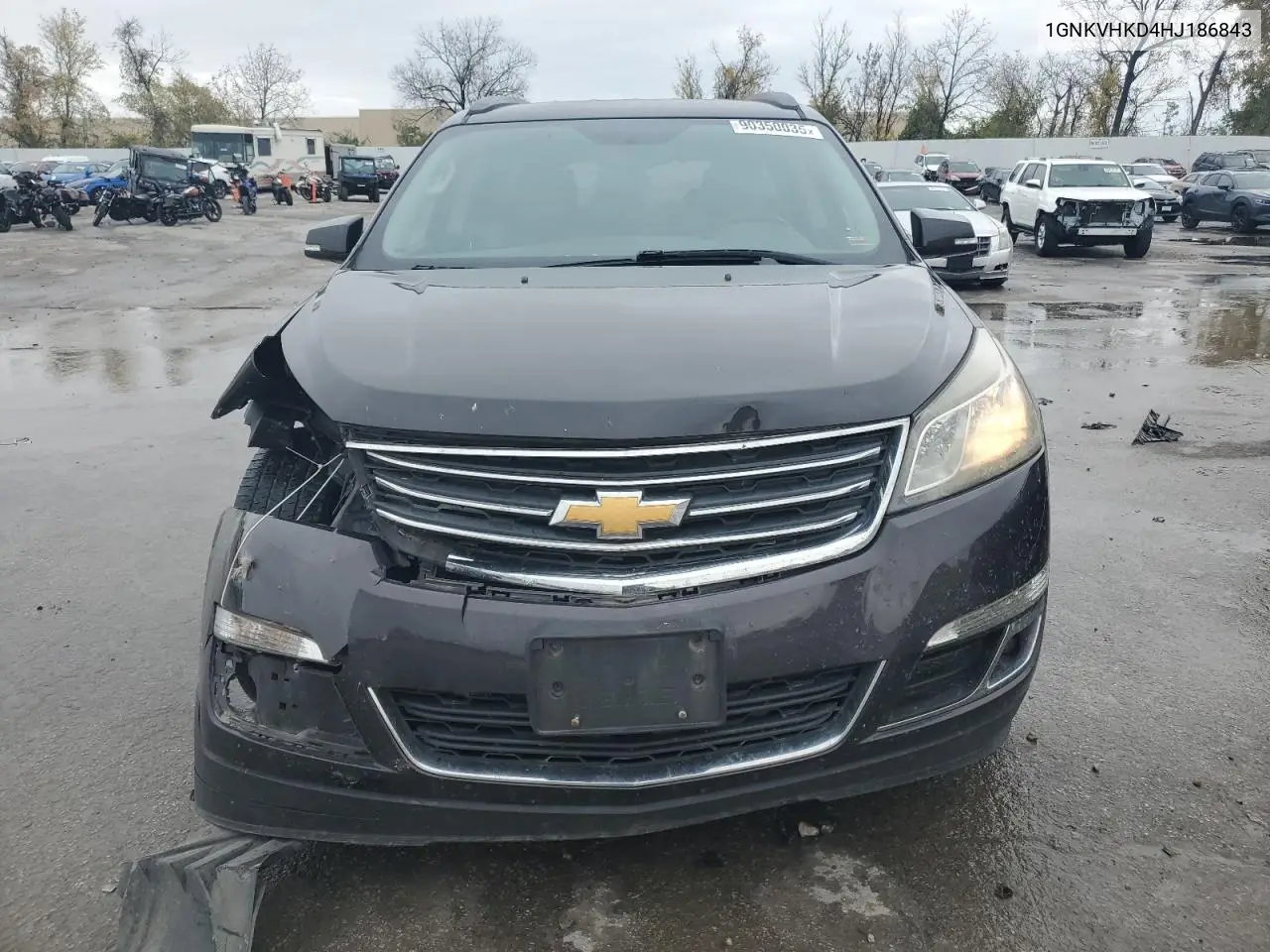 1GNKVHKD4HJ186843 2017 Chevrolet Traverse Lt