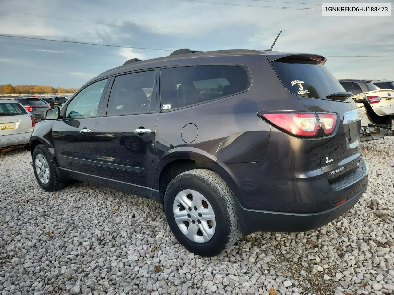 1GNKRFKD6HJ188473 2017 Chevrolet Traverse Ls