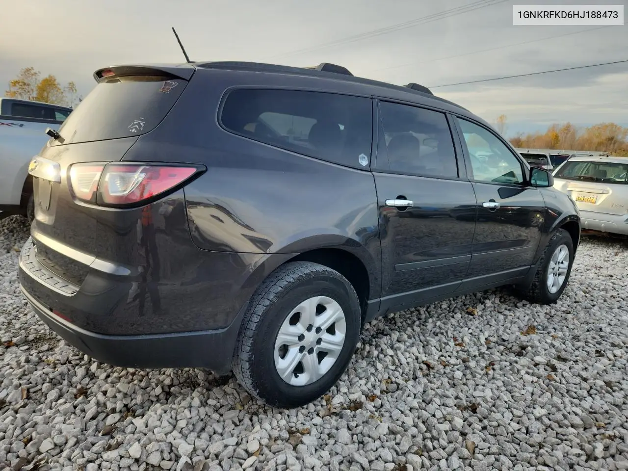 1GNKRFKD6HJ188473 2017 Chevrolet Traverse Ls