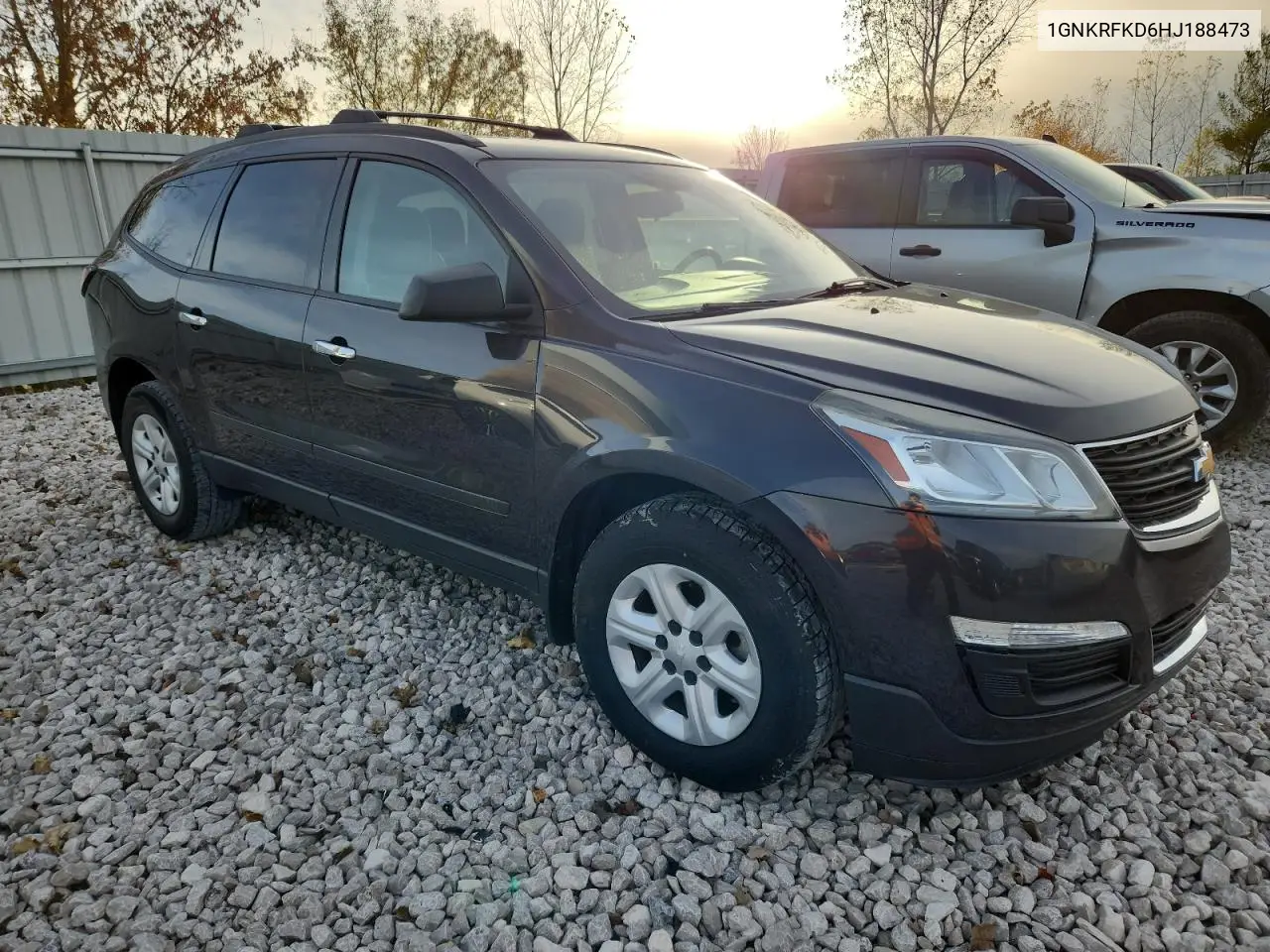 1GNKRFKD6HJ188473 2017 Chevrolet Traverse Ls