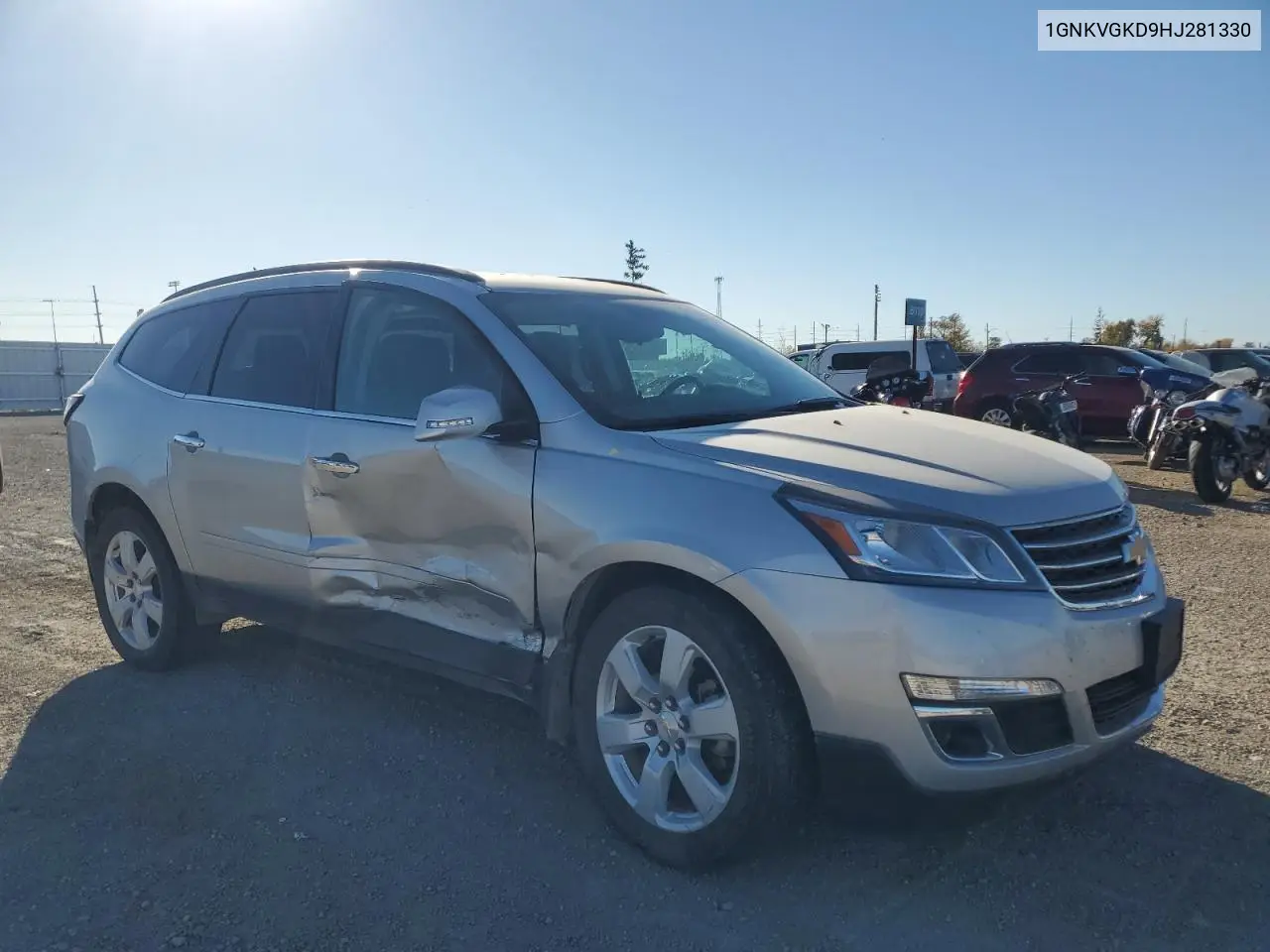 1GNKVGKD9HJ281330 2017 Chevrolet Traverse Lt