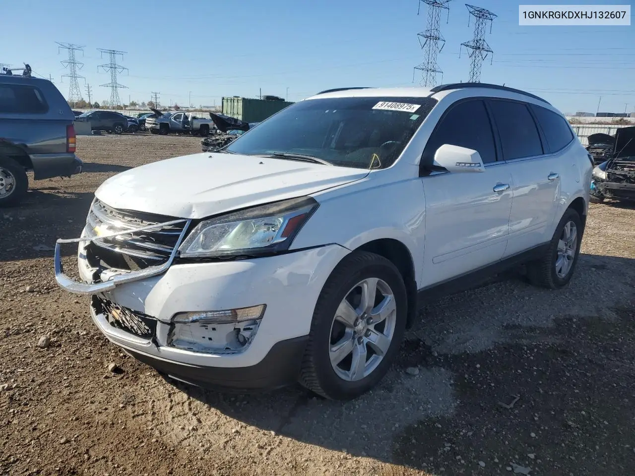 1GNKRGKDXHJ132607 2017 Chevrolet Traverse Lt