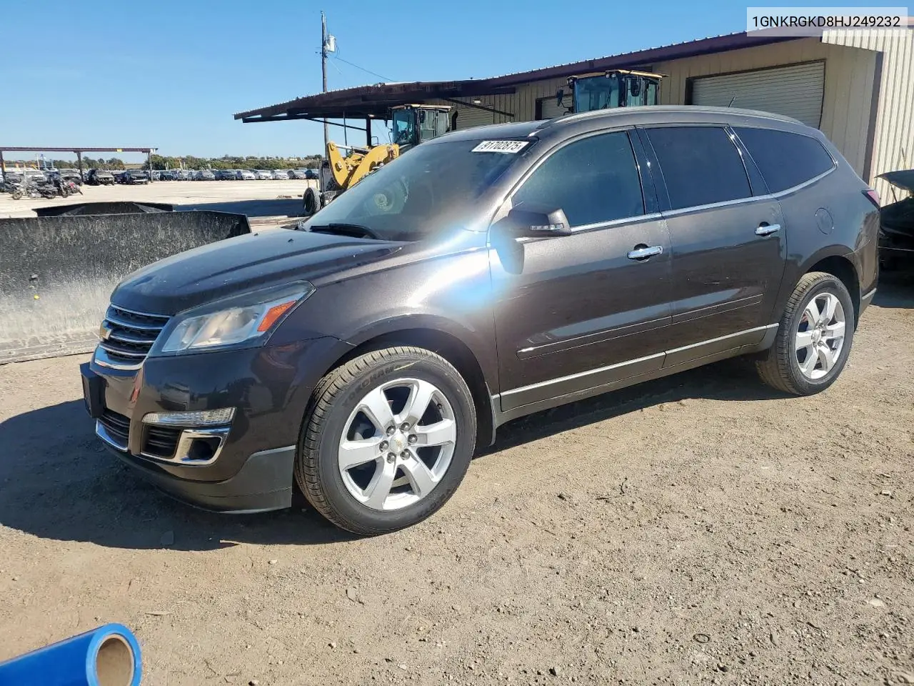 1GNKRGKD8HJ249232 2017 Chevrolet Traverse Lt