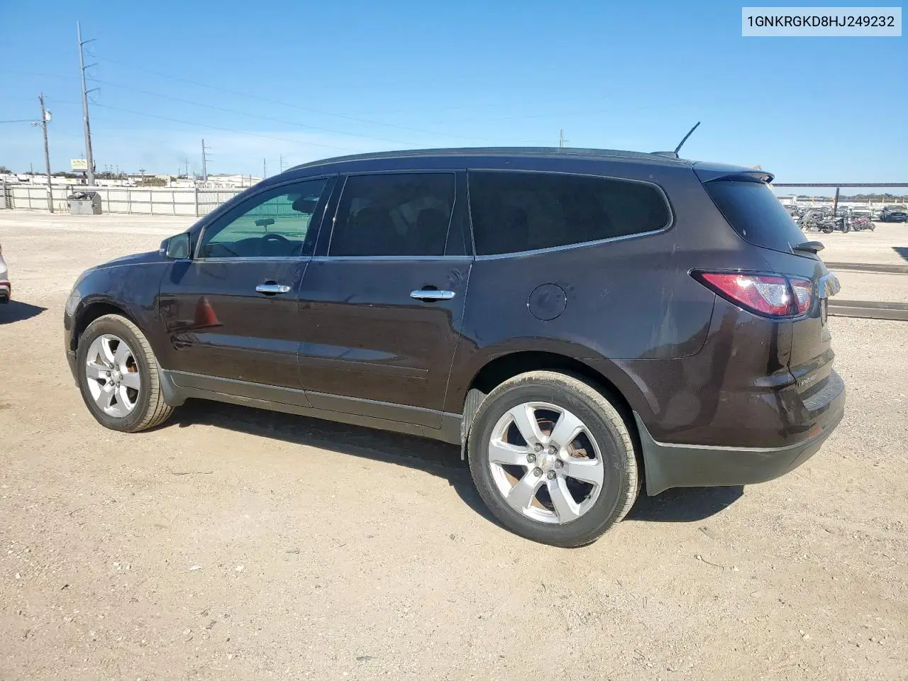 1GNKRGKD8HJ249232 2017 Chevrolet Traverse Lt