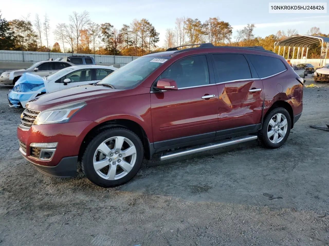 1GNKRGKD5HJ248426 2017 Chevrolet Traverse Lt