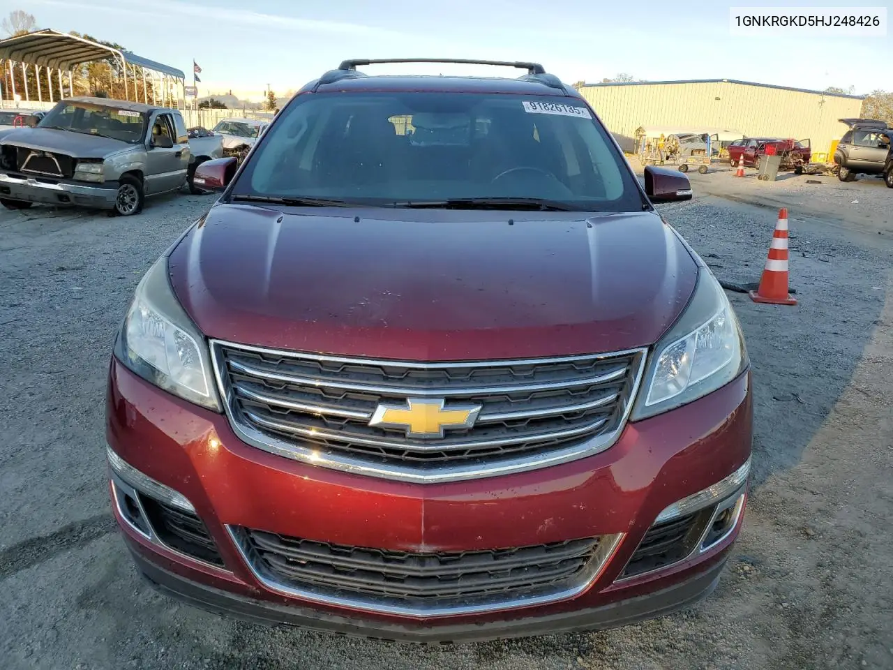 1GNKRGKD5HJ248426 2017 Chevrolet Traverse Lt