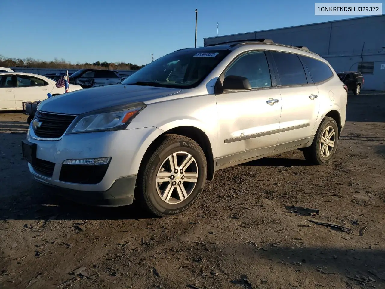 1GNKRFKD5HJ329372 2017 Chevrolet Traverse Ls