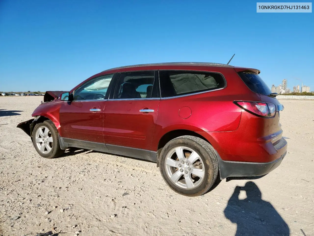 1GNKRGKD7HJ131463 2017 Chevrolet Traverse Lt
