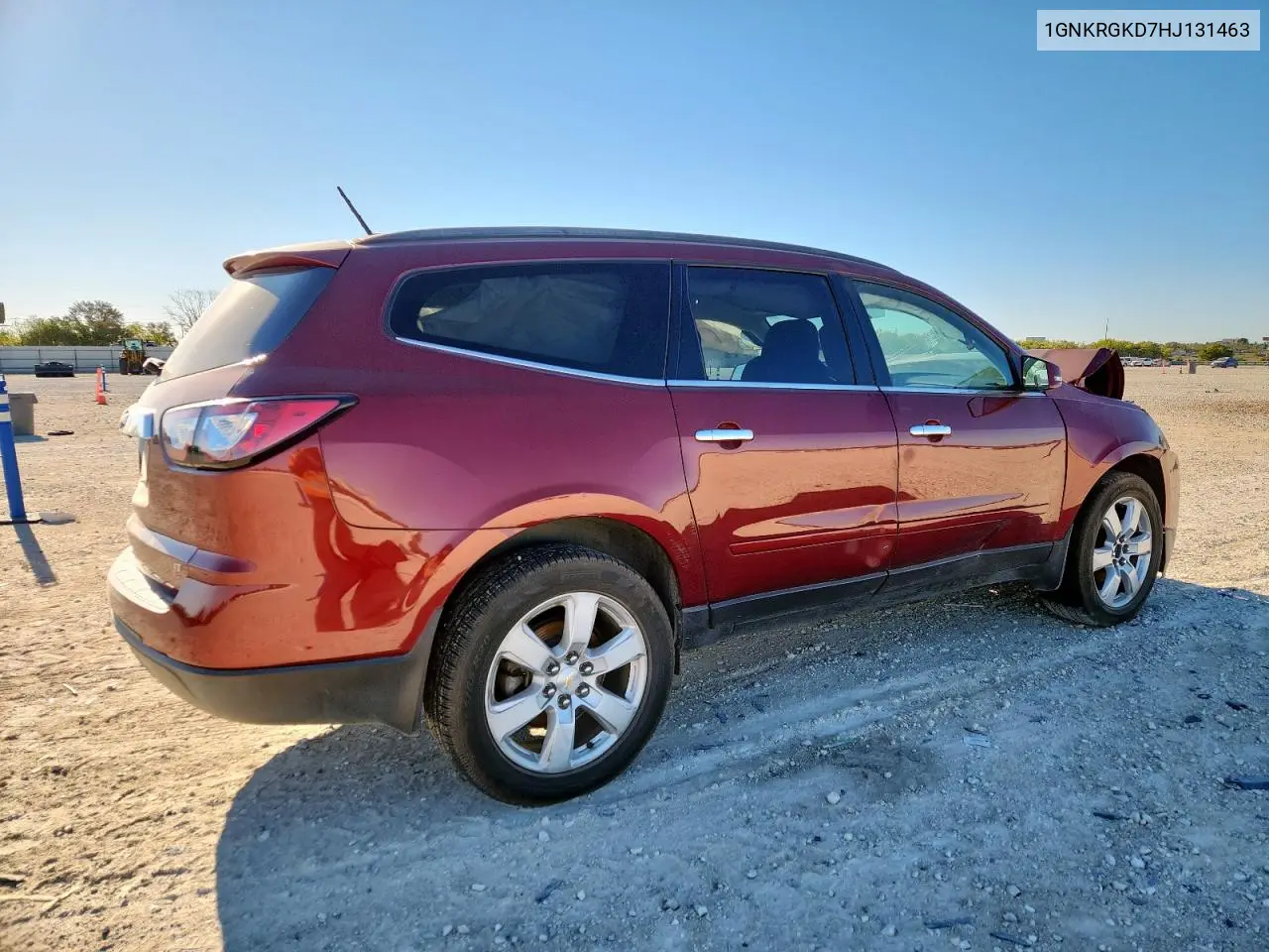 1GNKRGKD7HJ131463 2017 Chevrolet Traverse Lt