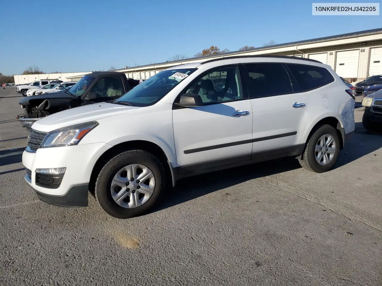1GNKRFED2HJ342205 2017 Chevrolet Traverse Ls