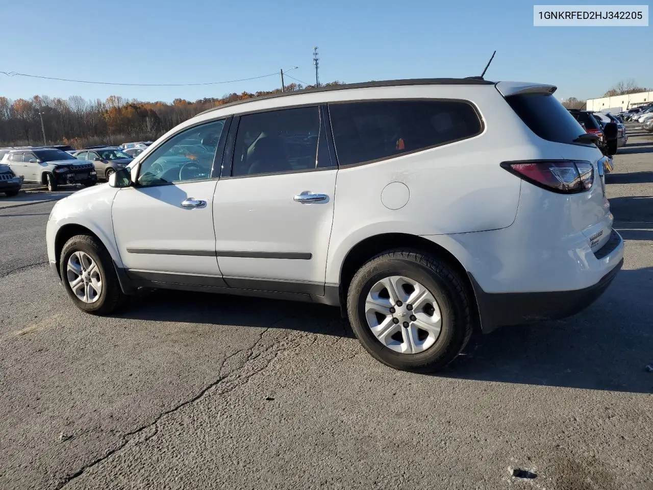 1GNKRFED2HJ342205 2017 Chevrolet Traverse Ls