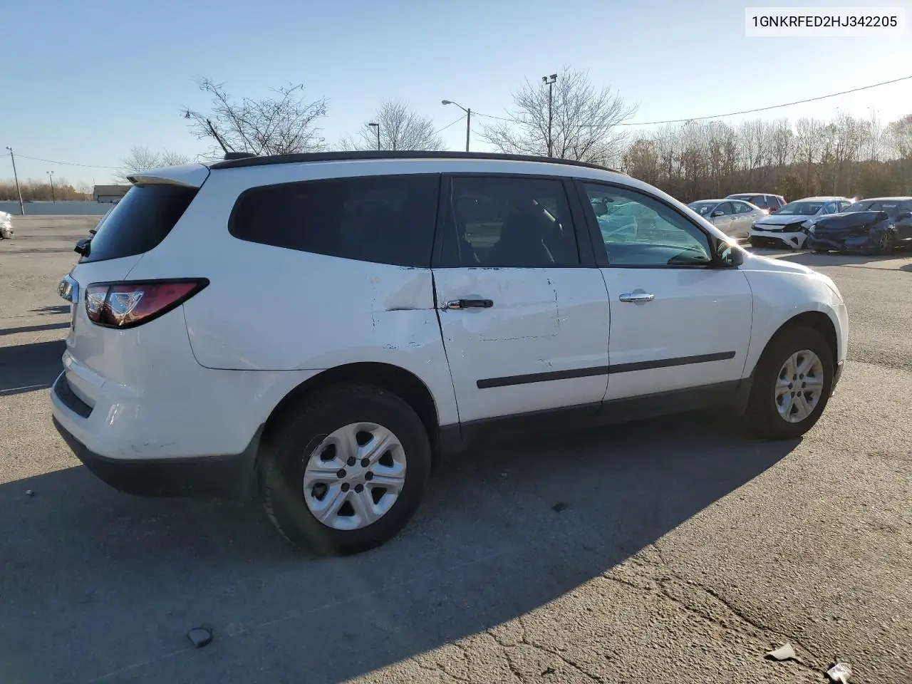 1GNKRFED2HJ342205 2017 Chevrolet Traverse Ls
