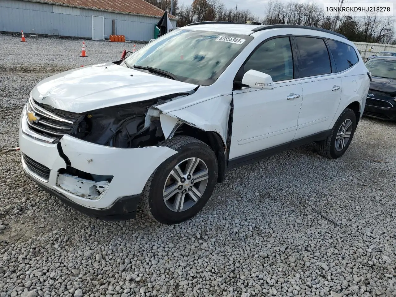 1GNKRGKD9HJ218278 2017 Chevrolet Traverse Lt