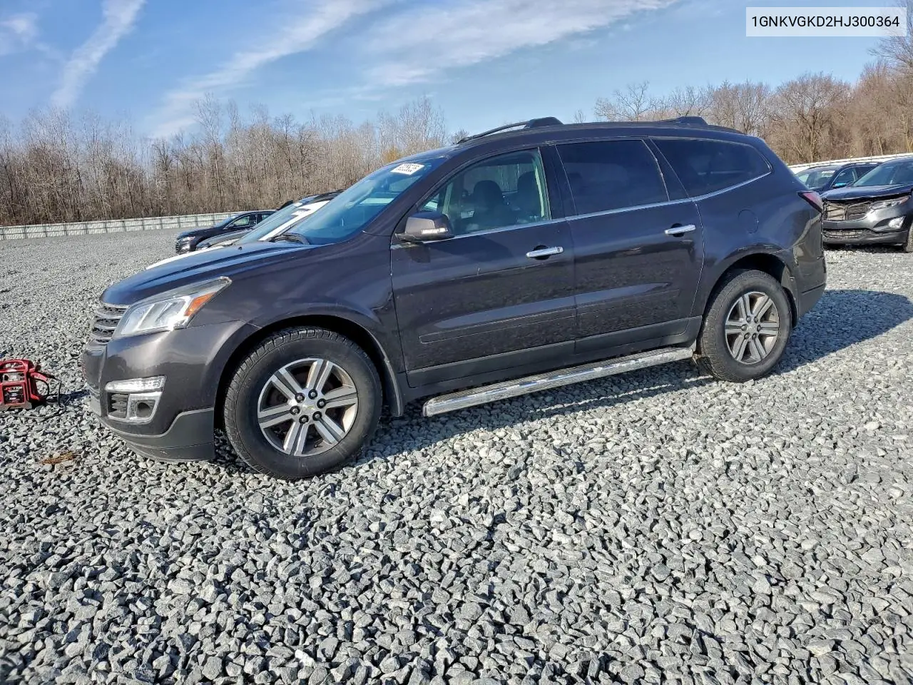 1GNKVGKD2HJ300364 2017 Chevrolet Traverse Lt