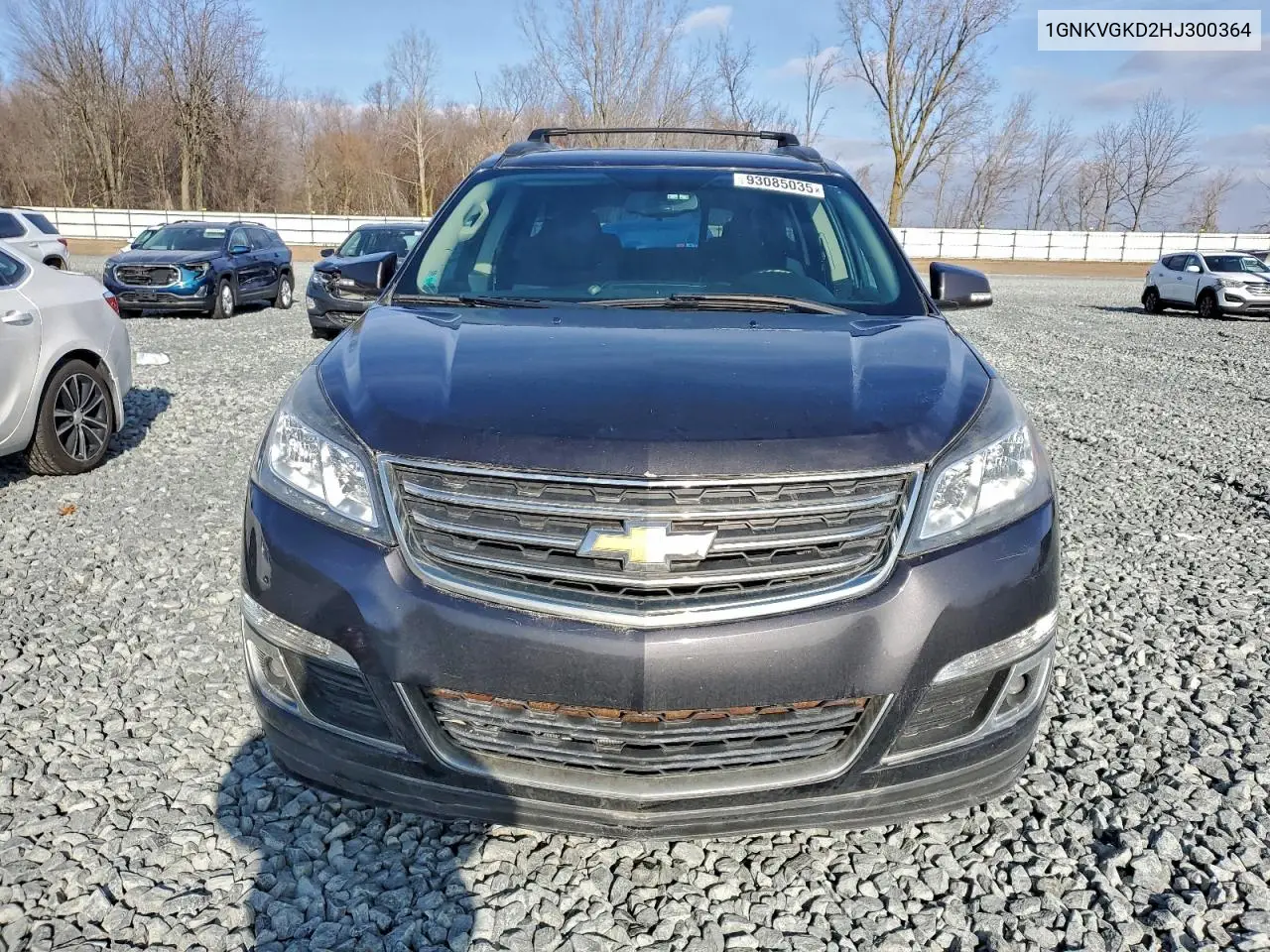 1GNKVGKD2HJ300364 2017 Chevrolet Traverse Lt