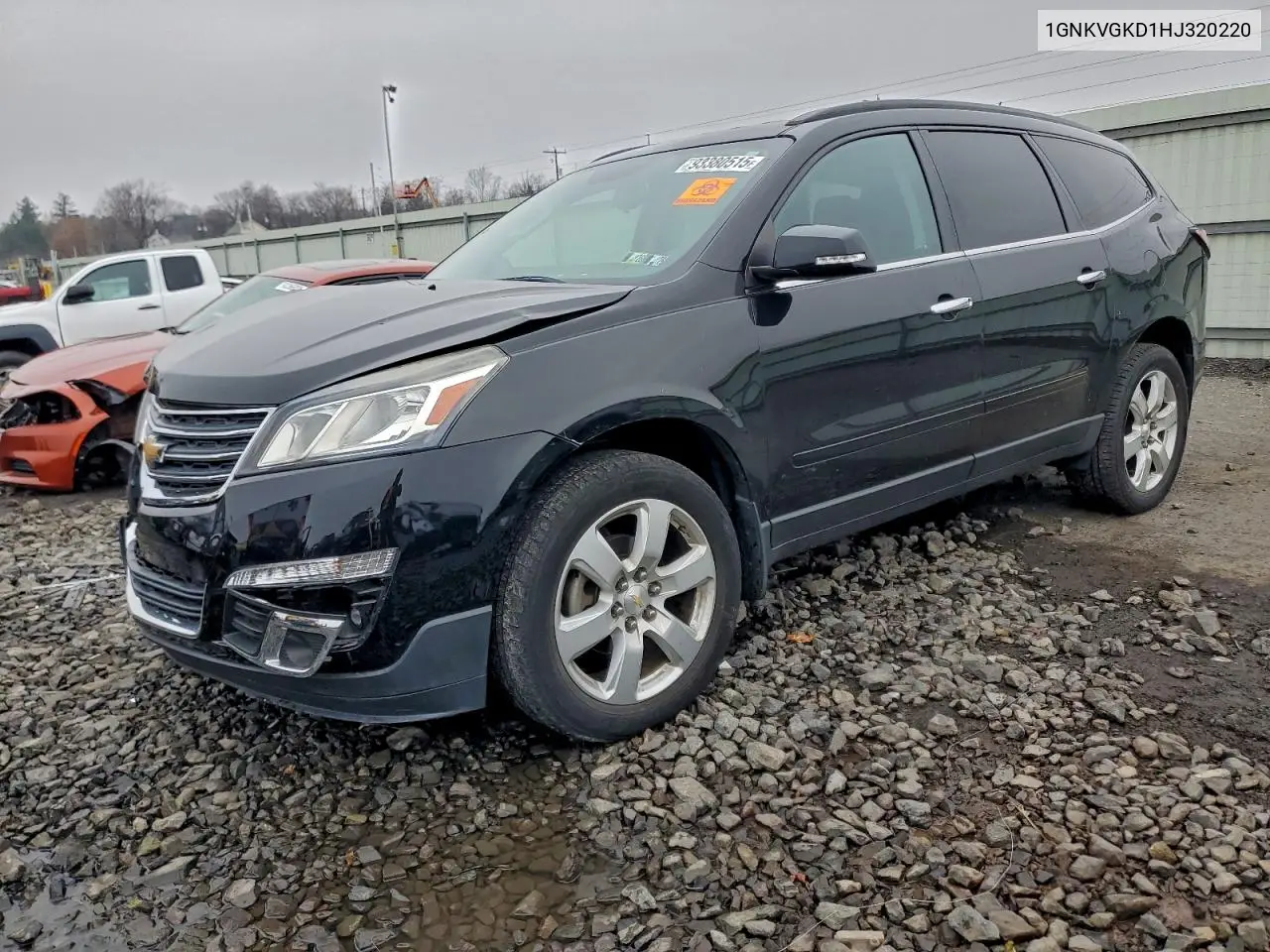1GNKVGKD1HJ320220 2017 Chevrolet Traverse Lt