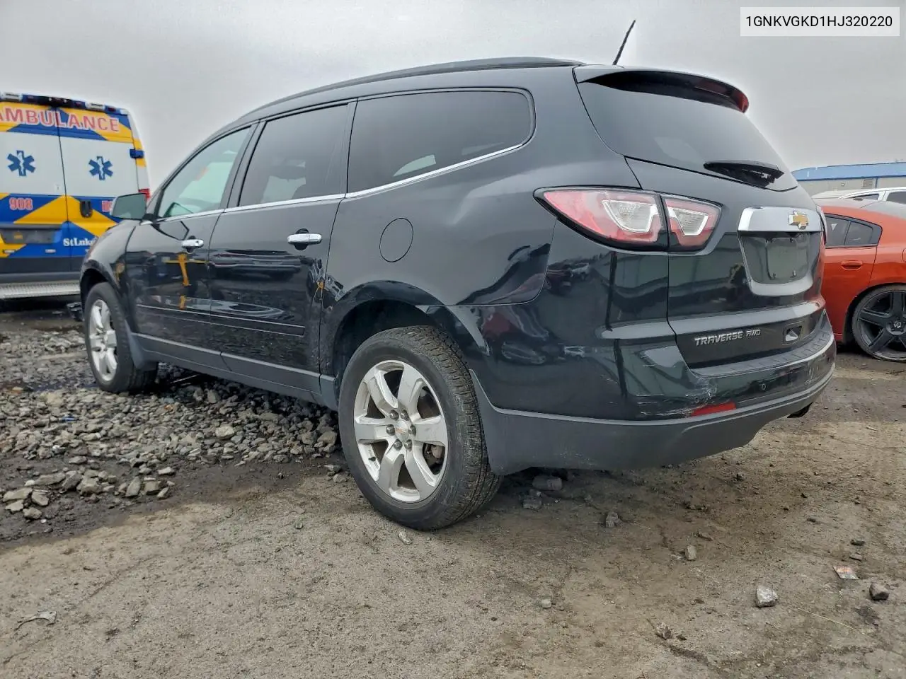 1GNKVGKD1HJ320220 2017 Chevrolet Traverse Lt