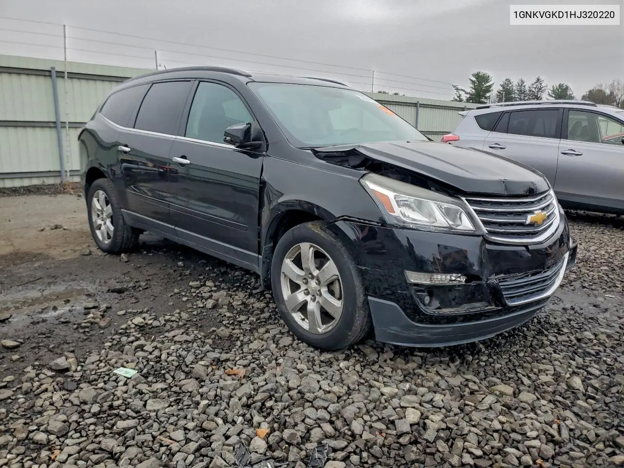 1GNKVGKD1HJ320220 2017 Chevrolet Traverse Lt