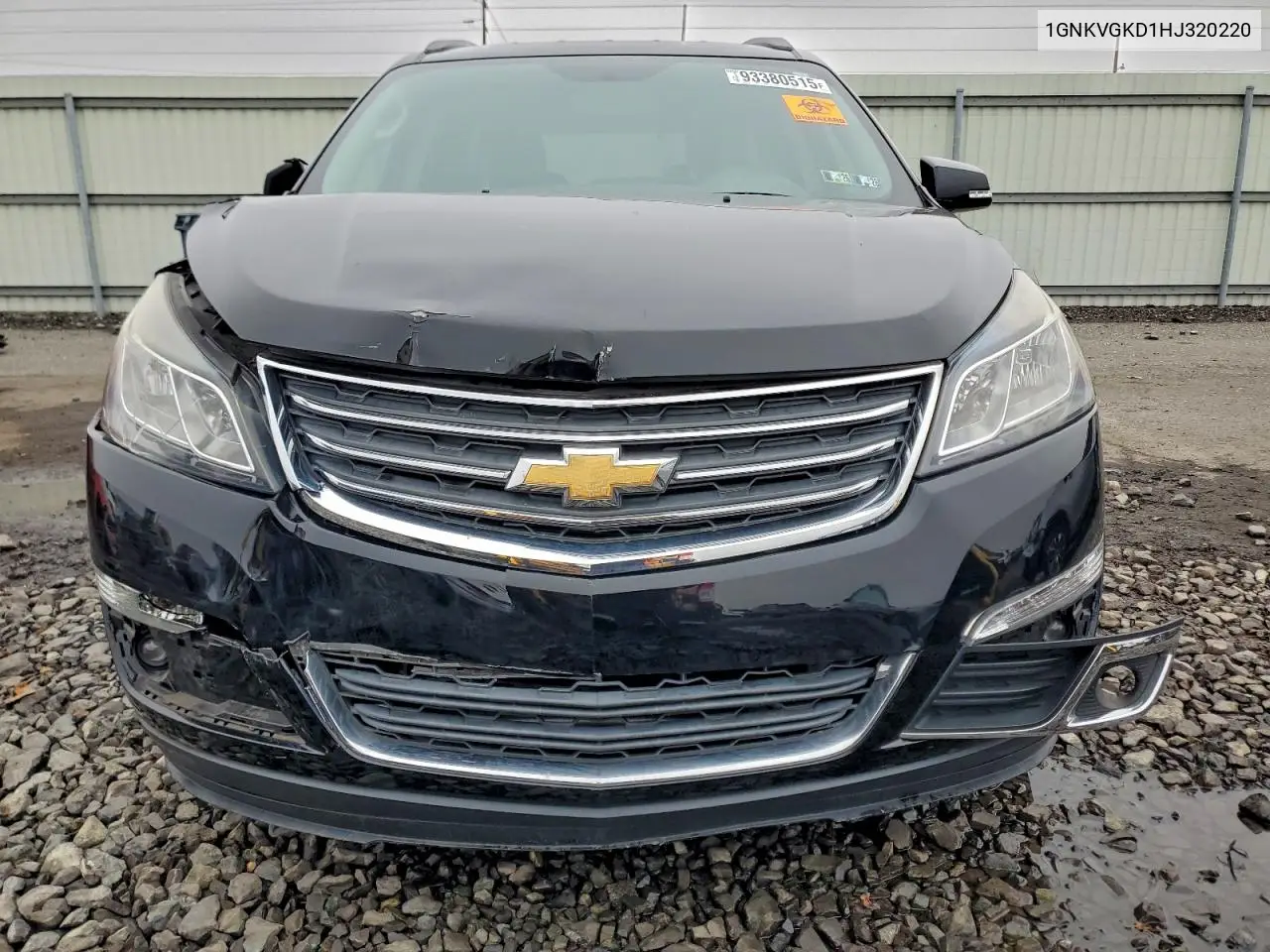 1GNKVGKD1HJ320220 2017 Chevrolet Traverse Lt