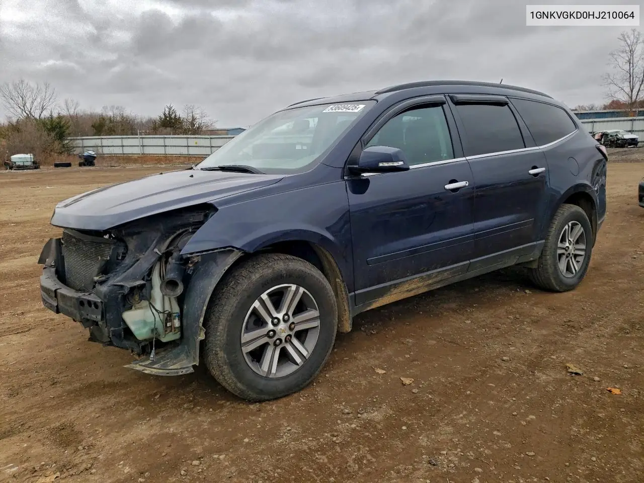 1GNKVGKD0HJ210064 2017 Chevrolet Traverse Lt