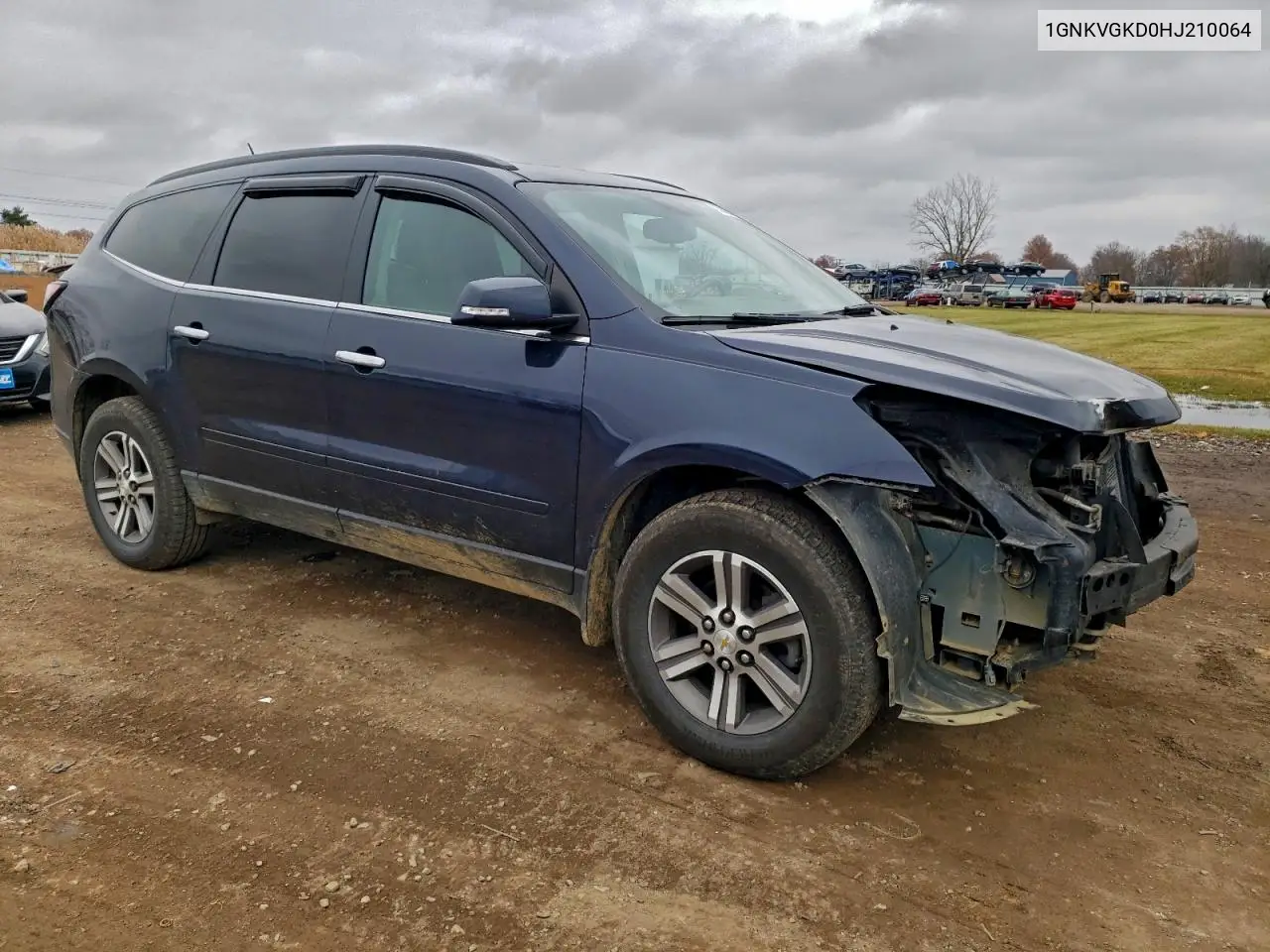 1GNKVGKD0HJ210064 2017 Chevrolet Traverse Lt