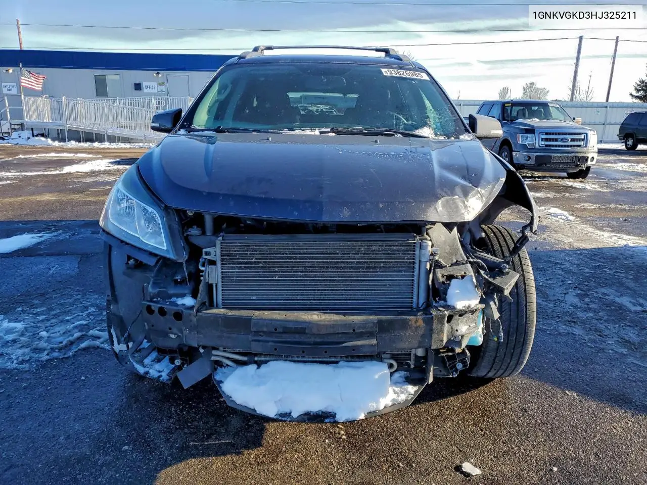 1GNKVGKD3HJ325211 2017 Chevrolet Traverse Lt