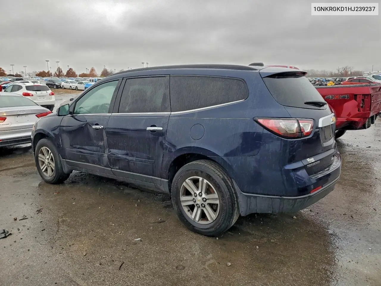 1GNKRGKD1HJ239237 2017 Chevrolet Traverse Lt