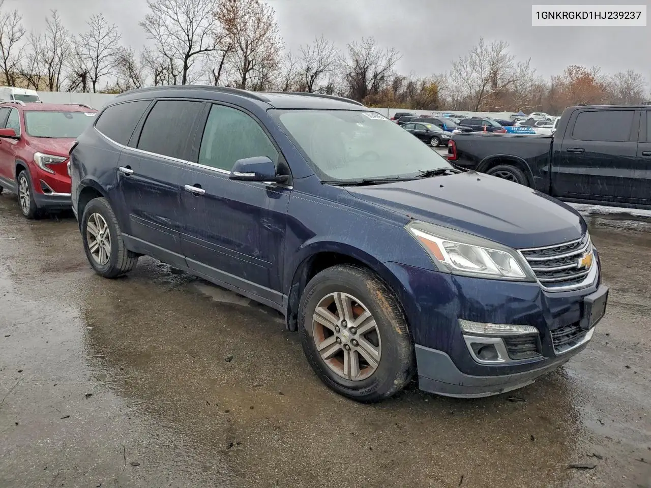 1GNKRGKD1HJ239237 2017 Chevrolet Traverse Lt