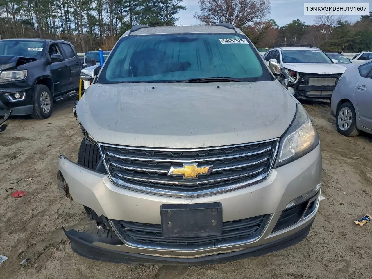 1GNKVGKD3HJ191607 2017 Chevrolet Traverse Lt