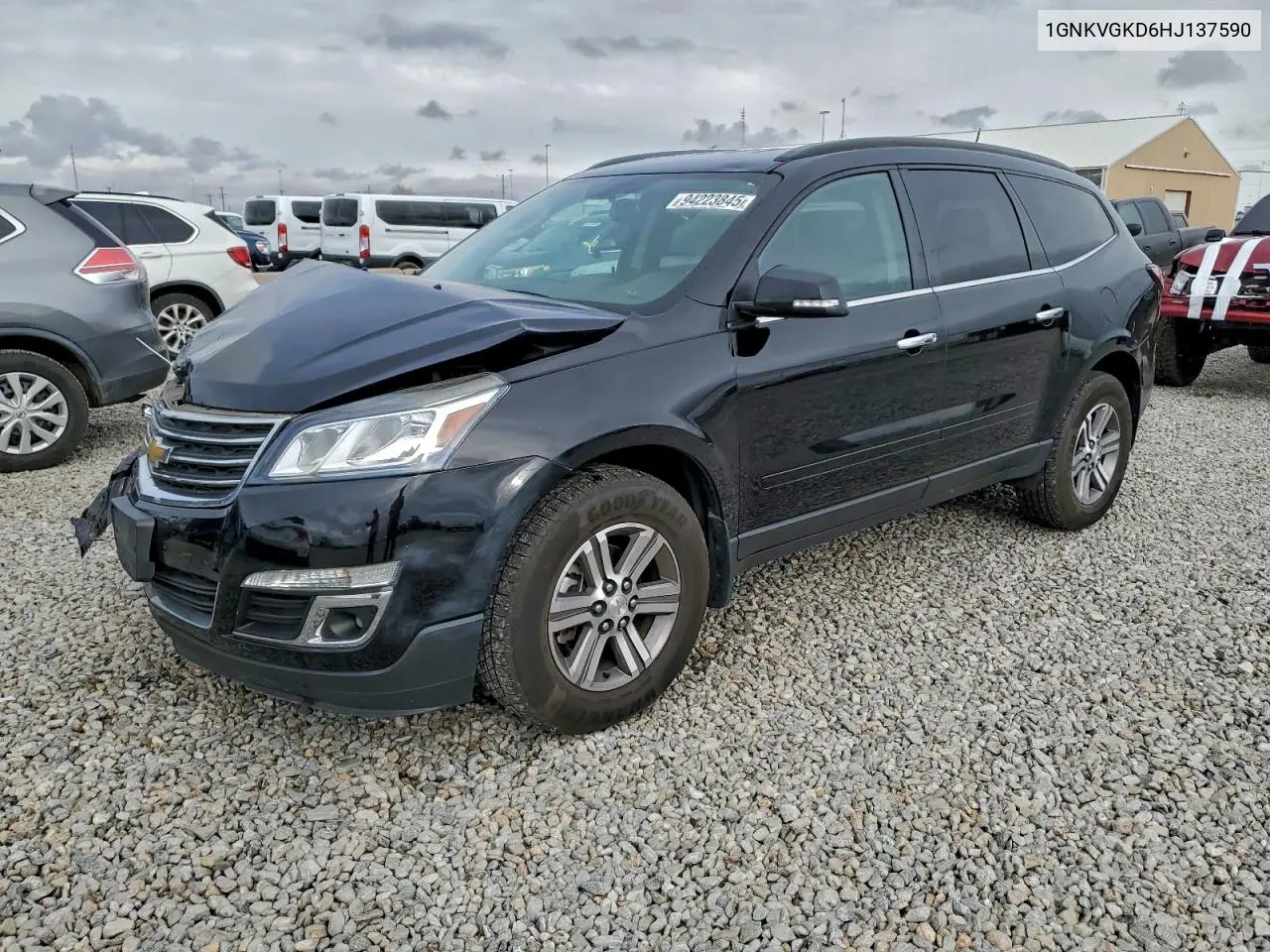 1GNKVGKD6HJ137590 2017 Chevrolet Traverse Lt