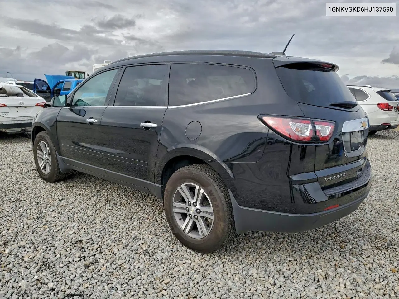 1GNKVGKD6HJ137590 2017 Chevrolet Traverse Lt