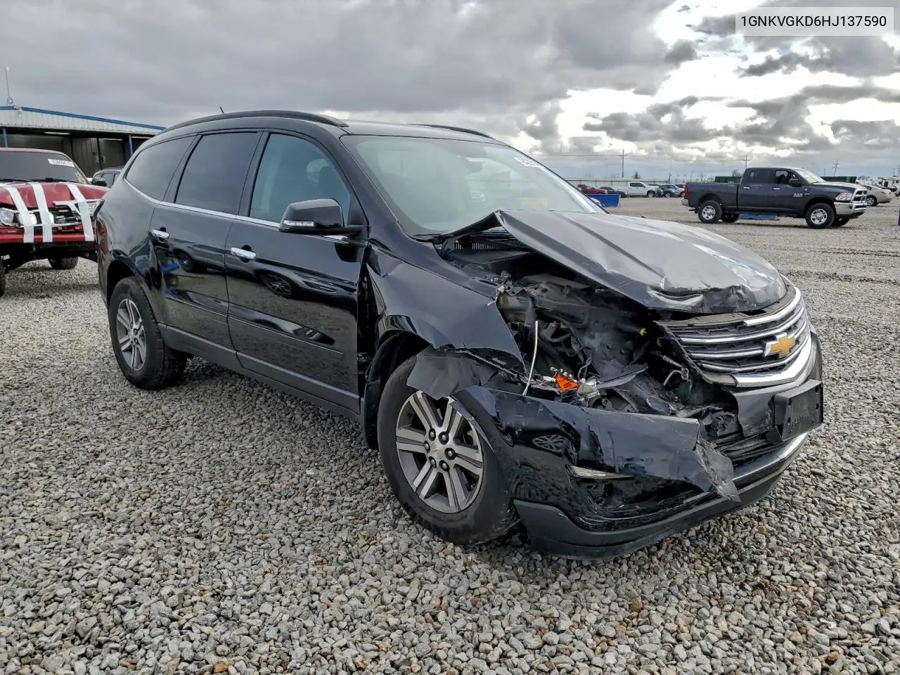 1GNKVGKD6HJ137590 2017 Chevrolet Traverse Lt