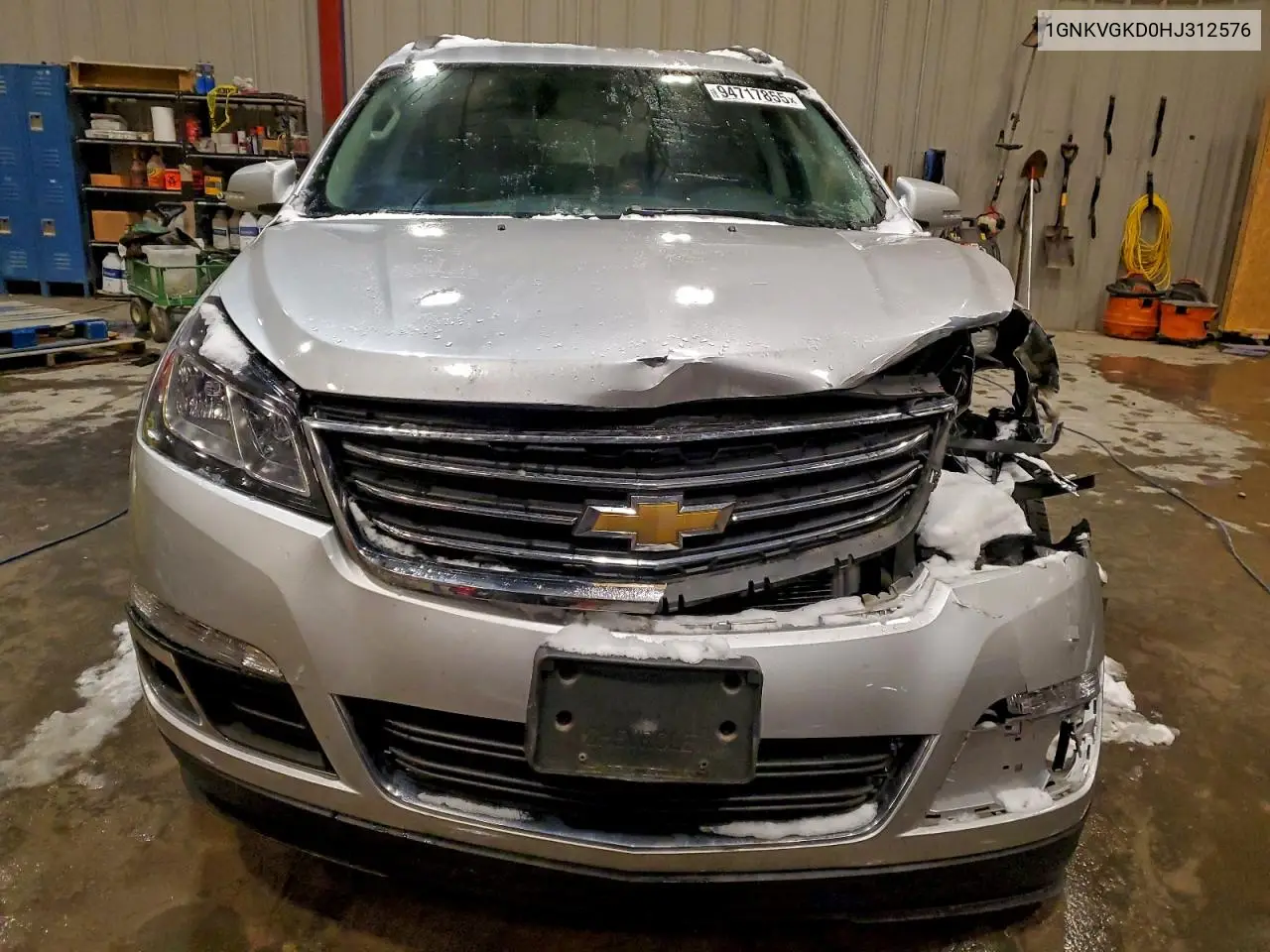1GNKVGKD0HJ312576 2017 Chevrolet Traverse Lt