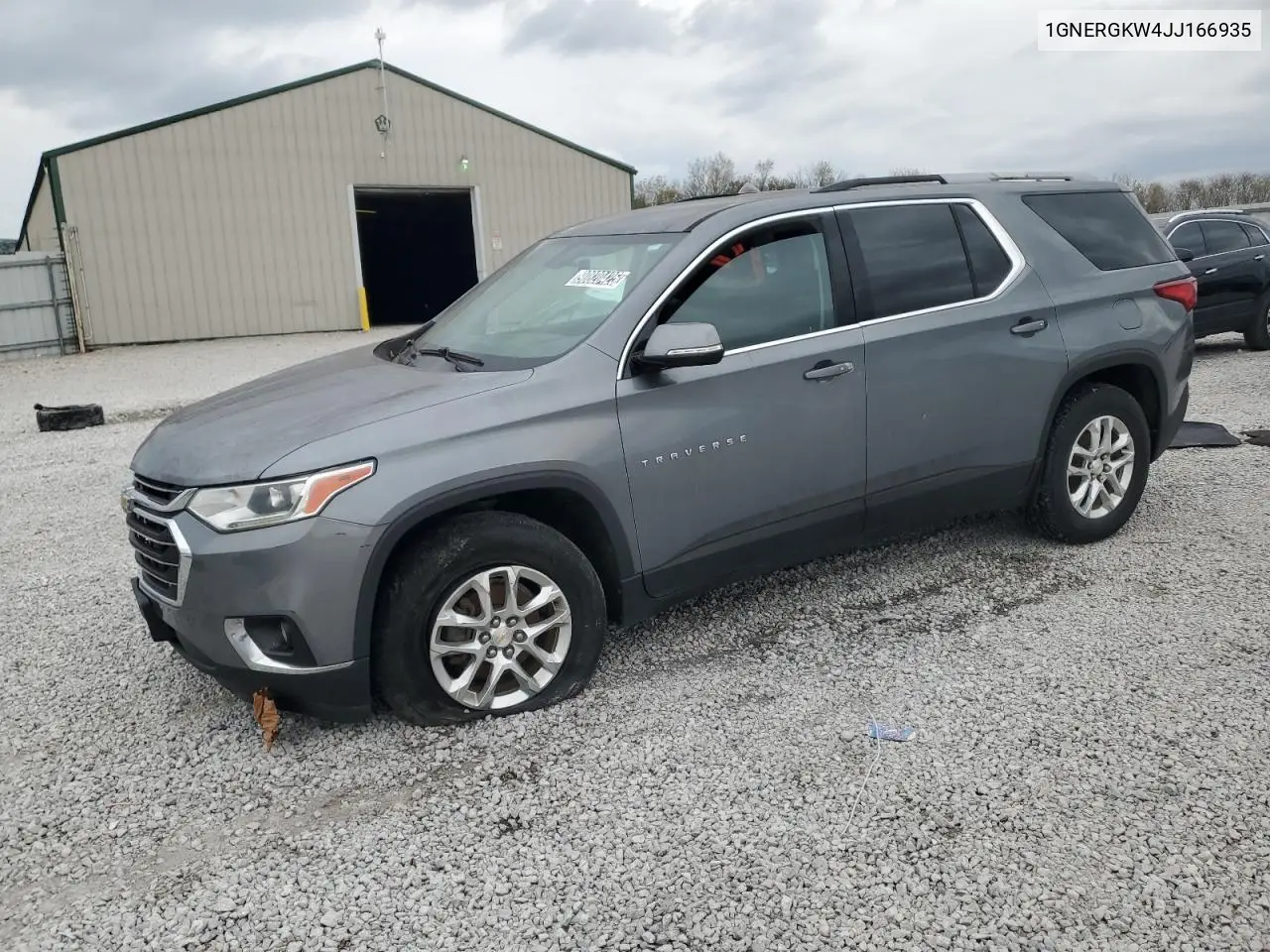 1GNERGKW4JJ166935 2018 Chevrolet Traverse Lt