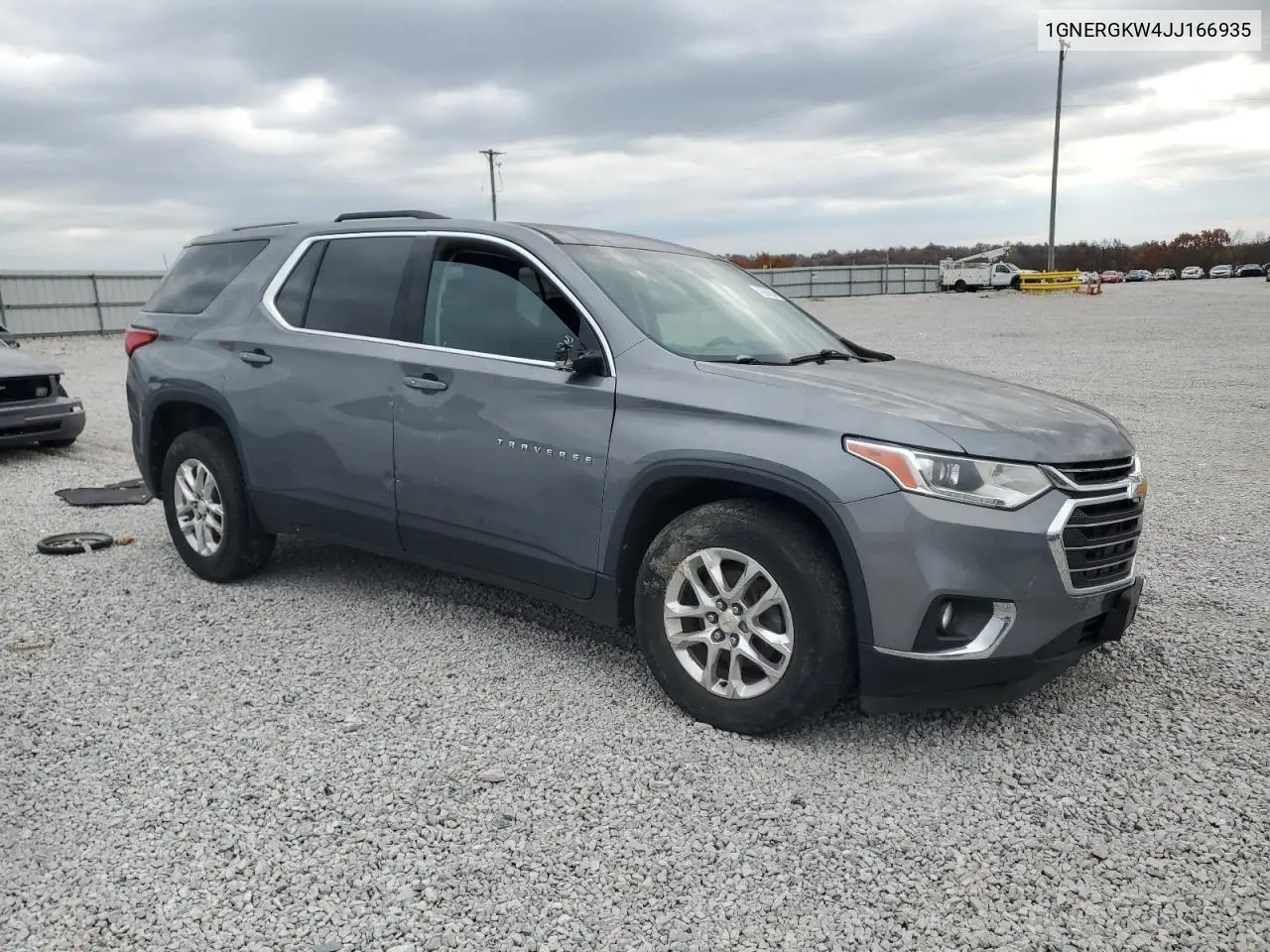 1GNERGKW4JJ166935 2018 Chevrolet Traverse Lt