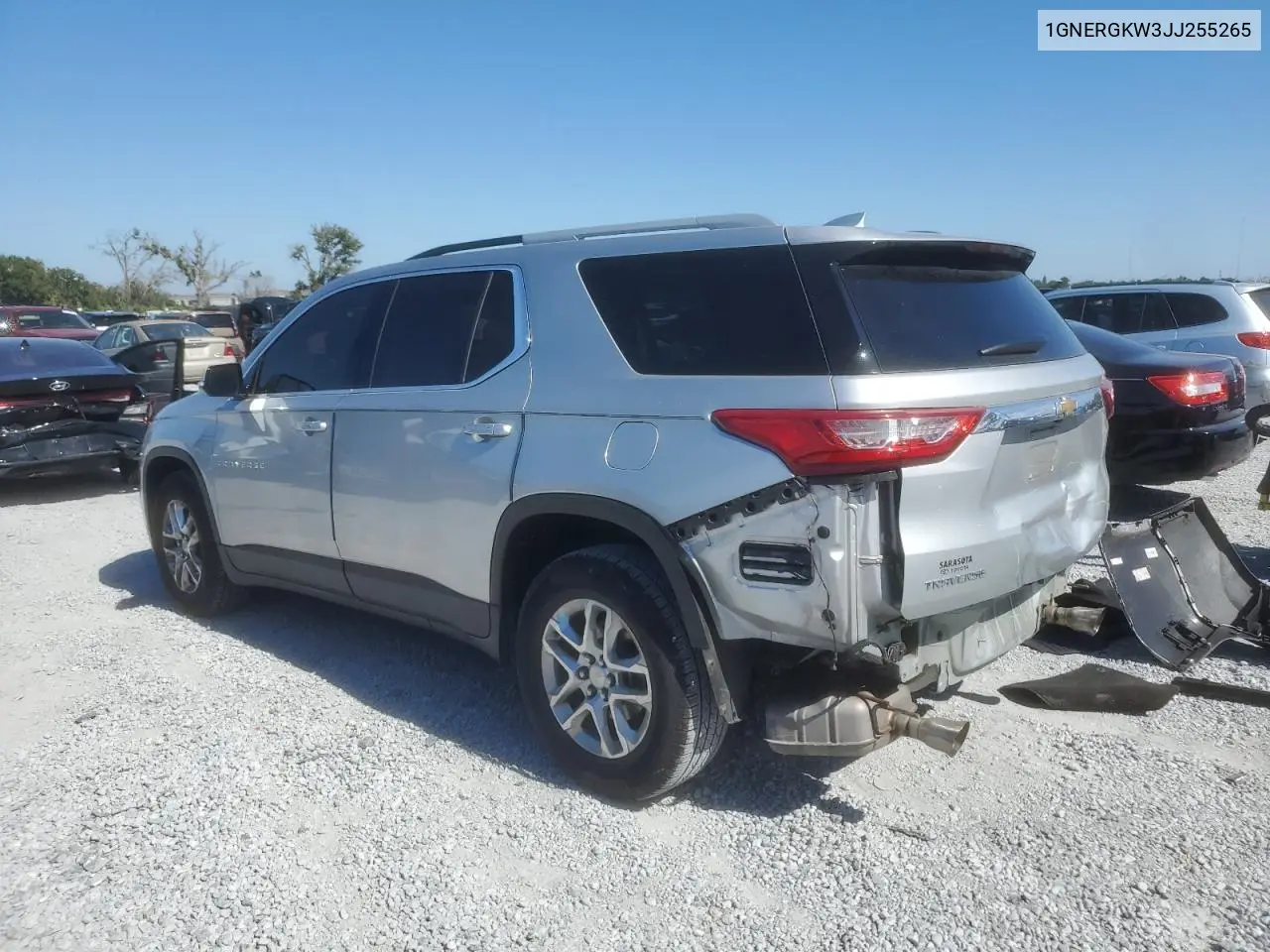 1GNERGKW3JJ255265 2018 Chevrolet Traverse Lt
