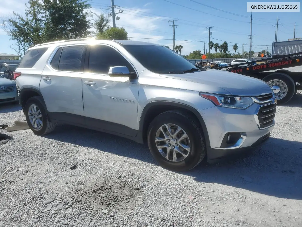 1GNERGKW3JJ255265 2018 Chevrolet Traverse Lt