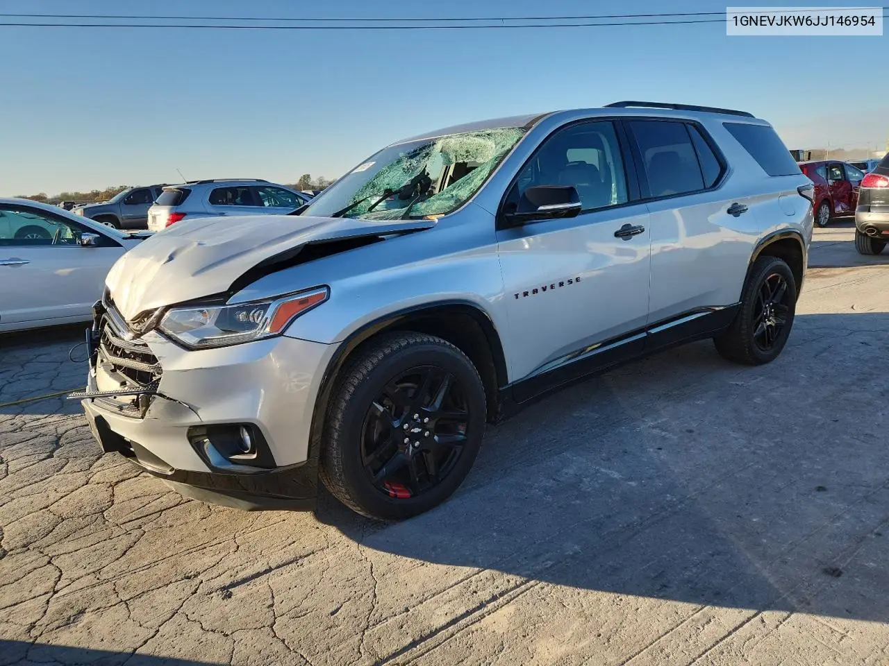 1GNEVJKW6JJ146954 2018 Chevrolet Traverse Premier