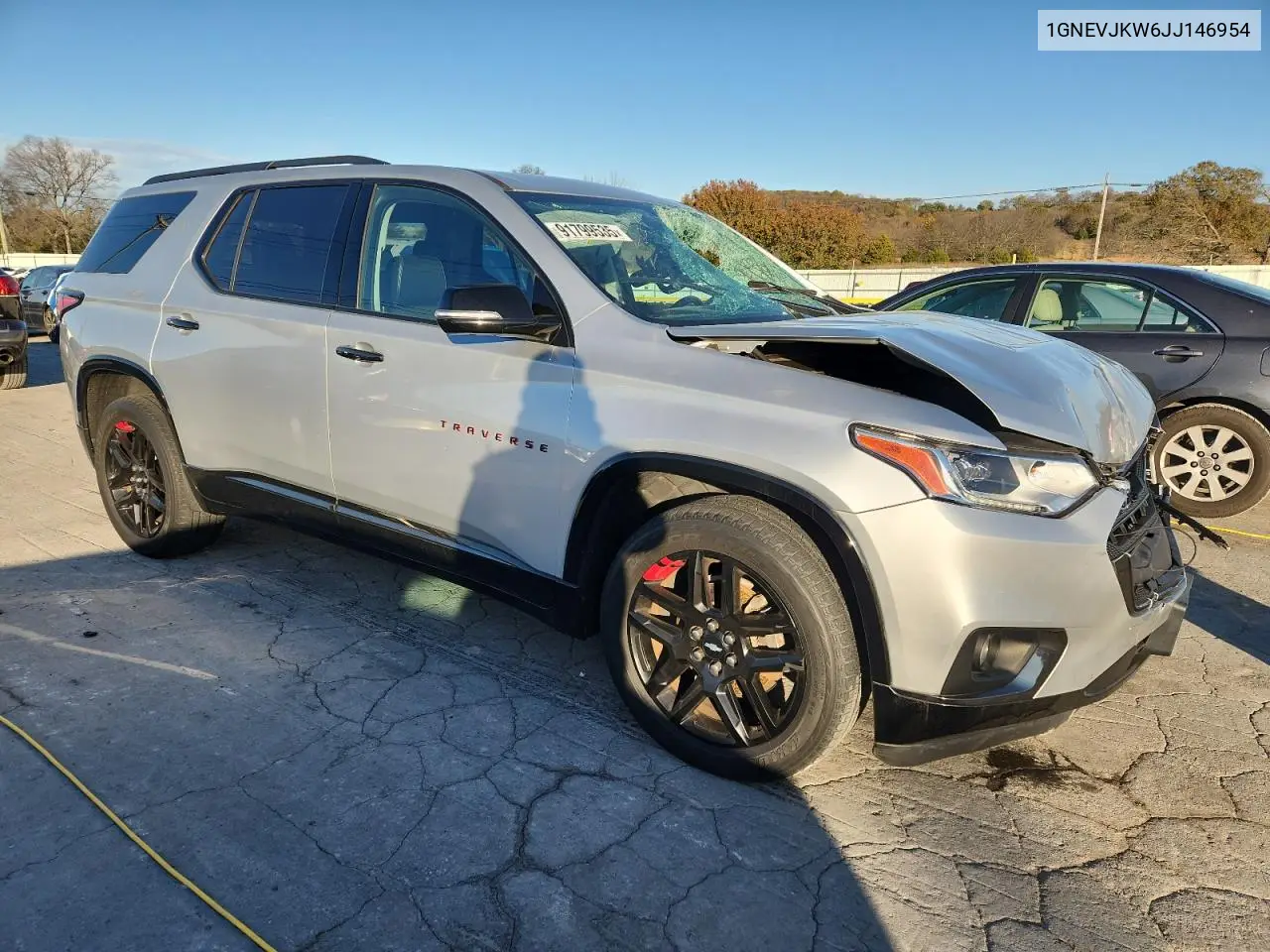 1GNEVJKW6JJ146954 2018 Chevrolet Traverse Premier