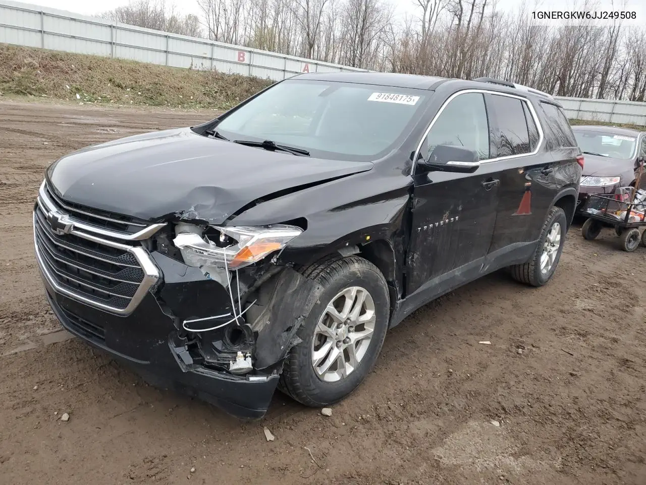 1GNERGKW6JJ249508 2018 Chevrolet Traverse Lt