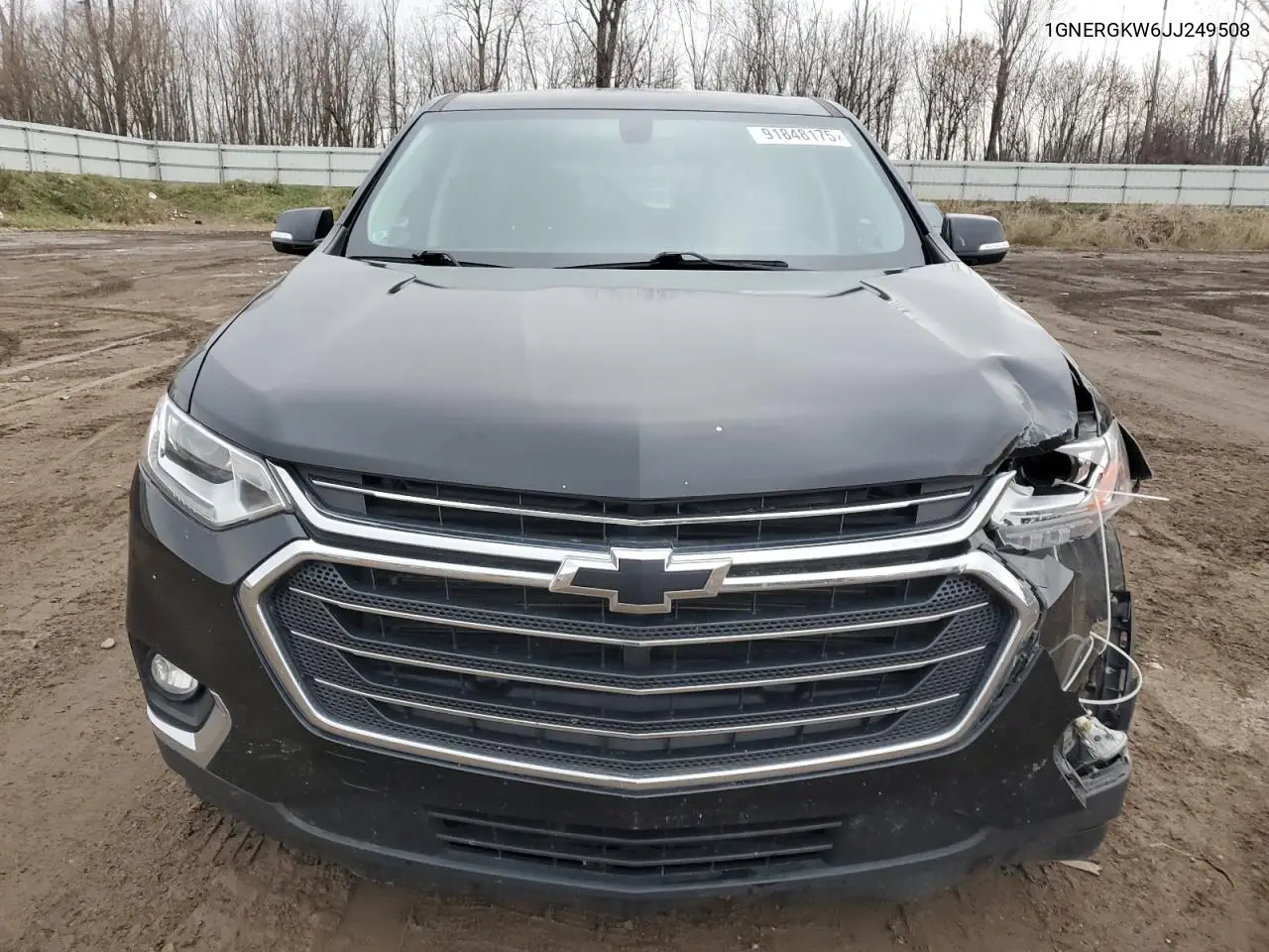 1GNERGKW6JJ249508 2018 Chevrolet Traverse Lt