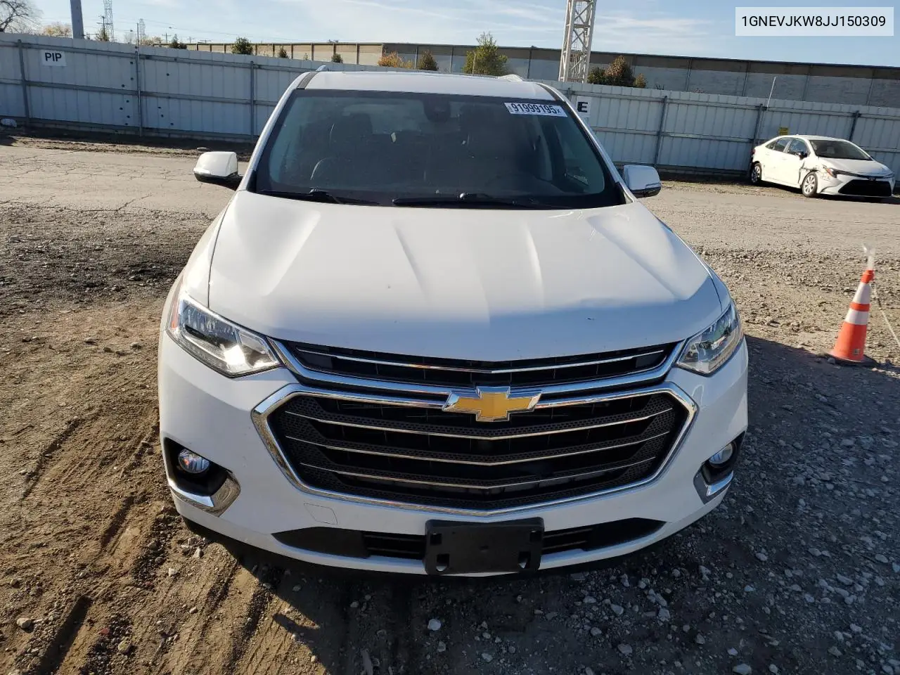 1GNEVJKW8JJ150309 2018 Chevrolet Traverse Premier
