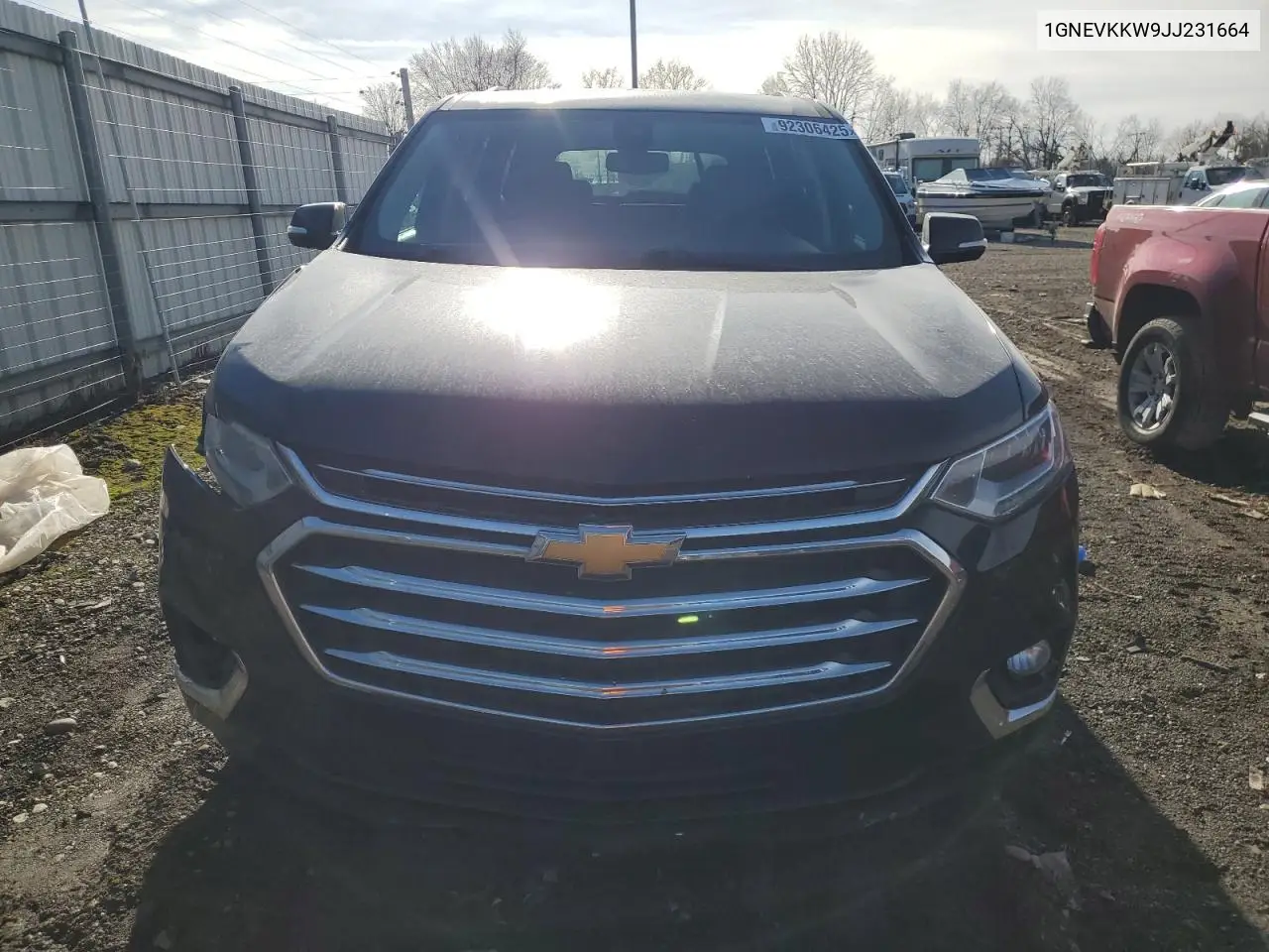1GNEVKKW9JJ231664 2018 Chevrolet Traverse High Country