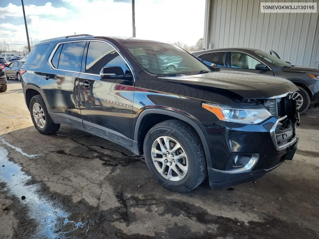 1GNEVGKW3JJ130195 2018 Chevrolet Traverse Lt