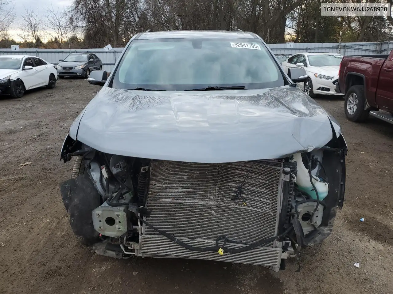 1GNEVGKW6JJ268930 2018 Chevrolet Traverse Lt