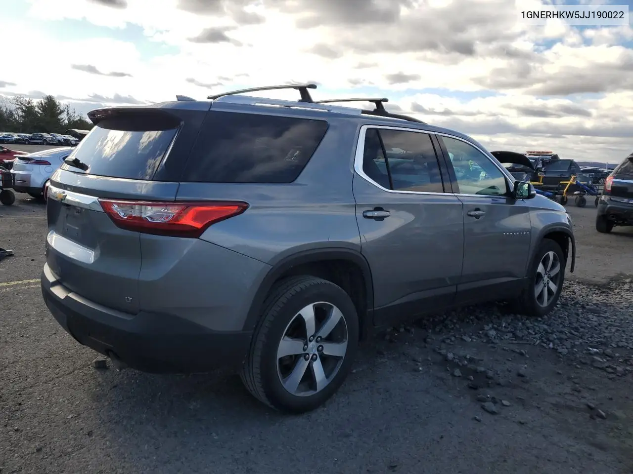 1GNERHKW5JJ190022 2018 Chevrolet Traverse Lt