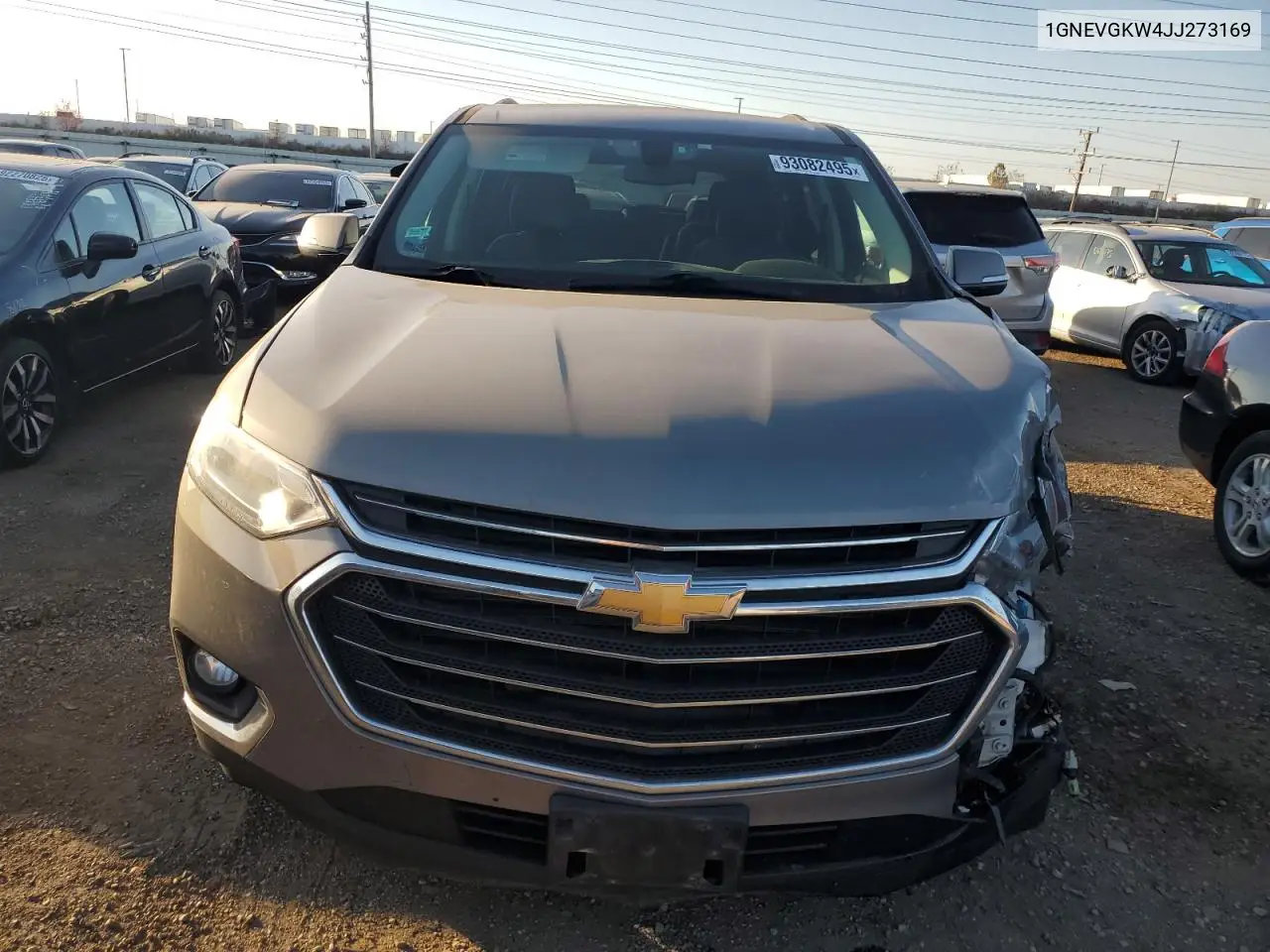 1GNEVGKW4JJ273169 2018 Chevrolet Traverse Lt